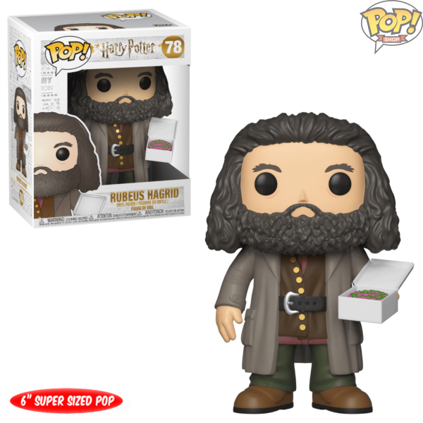 Rubeus Hagrid With Birthday Cake