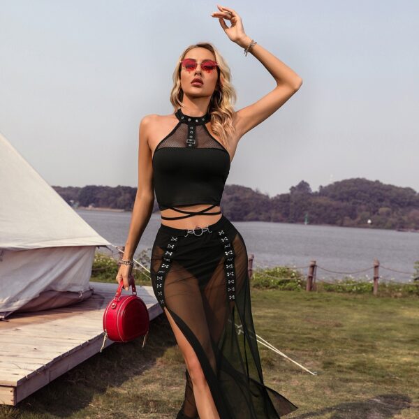 Classic Fishet Top with straps - Afbeelding 4