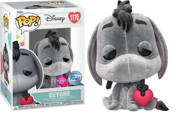 Eeyore with Heart Flocked - Afbeelding 2