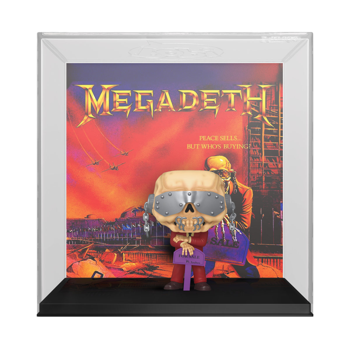 Megadeth Peace Sells... But Who's Buying? Sublimated Sew-On Patch – Made In USA
