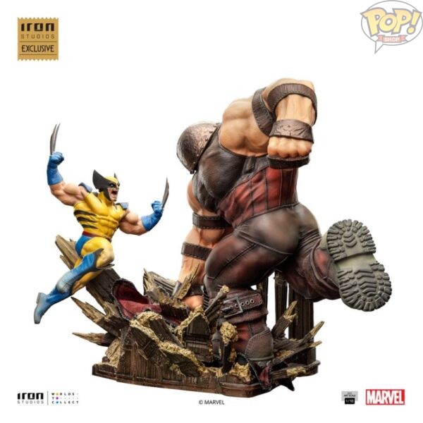 Marvel BDS Art Scale Statue 1/10 Wolverine vs Juggernaut Exclusive