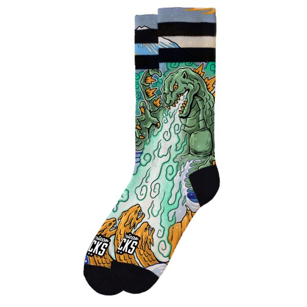 Kaiju King Sock