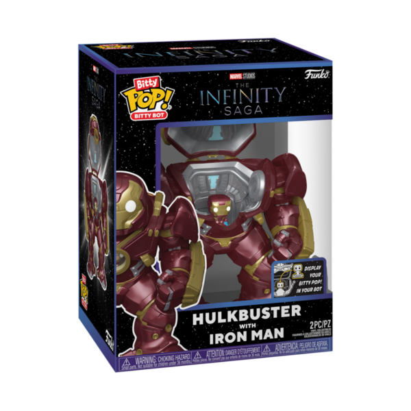 Bitty Bots: Hulkbuster with Iron Man - Afbeelding 2