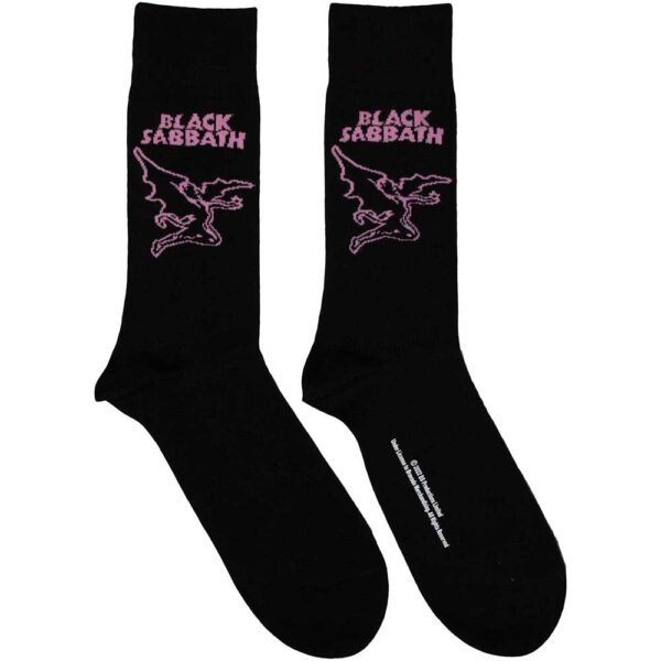 Black Sabbath Socks - Master of the Universe design motif.