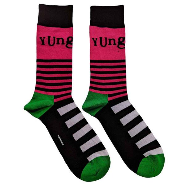 Logo And Stripes Socks