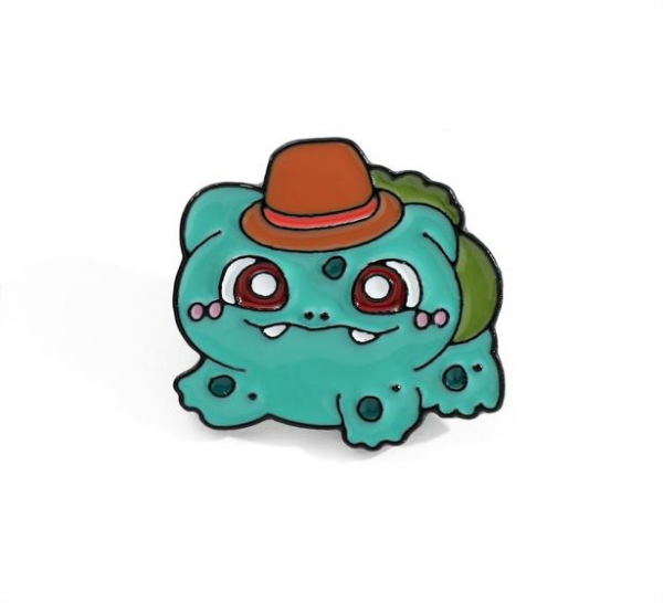 Bulbasaur with Hat Pin