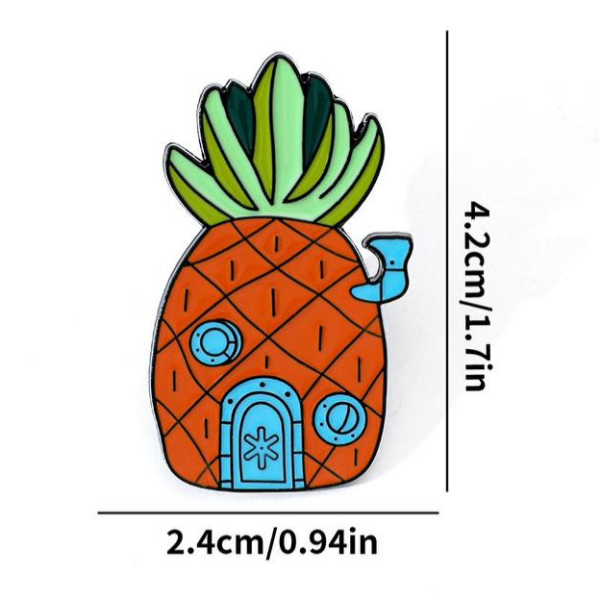 SpongeBob Pineapple House Pin