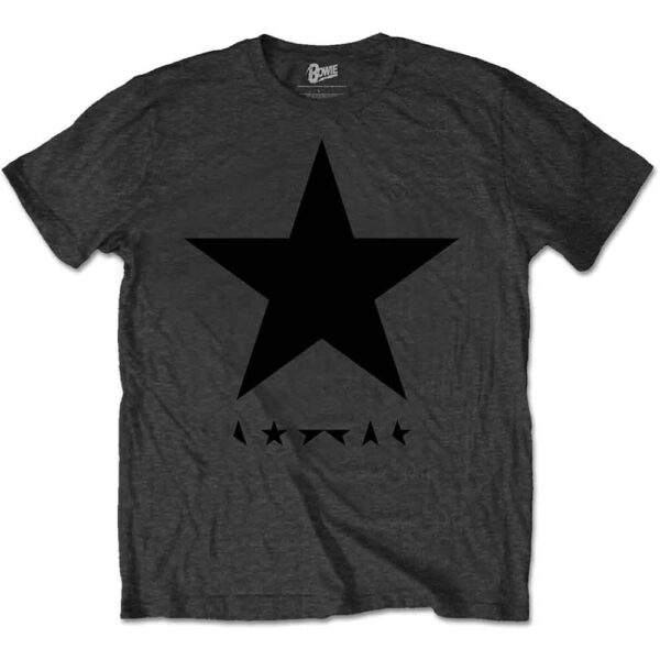 David Bowie - Blackstar on Grey T-Shirt