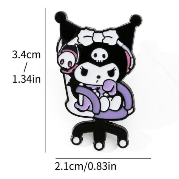 Kuromi Gameing Pin