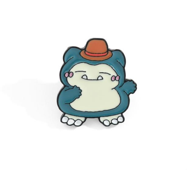 Snorlax with Hat Pin