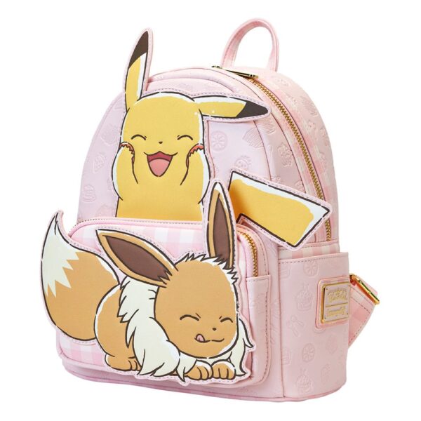 Pikachu And Eevee Mini Backpack - Afbeelding 2