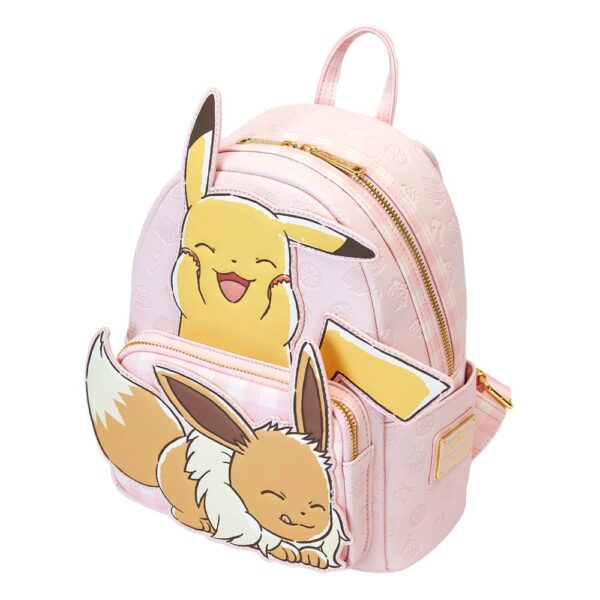 Pikachu And Eevee Mini Backpack - Afbeelding 3