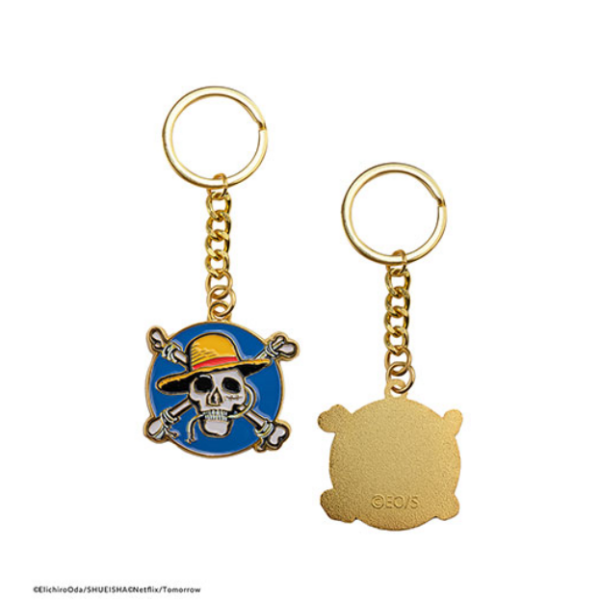 Luffy Skull Keychain