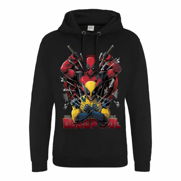 Deadpool Crest Hoodie