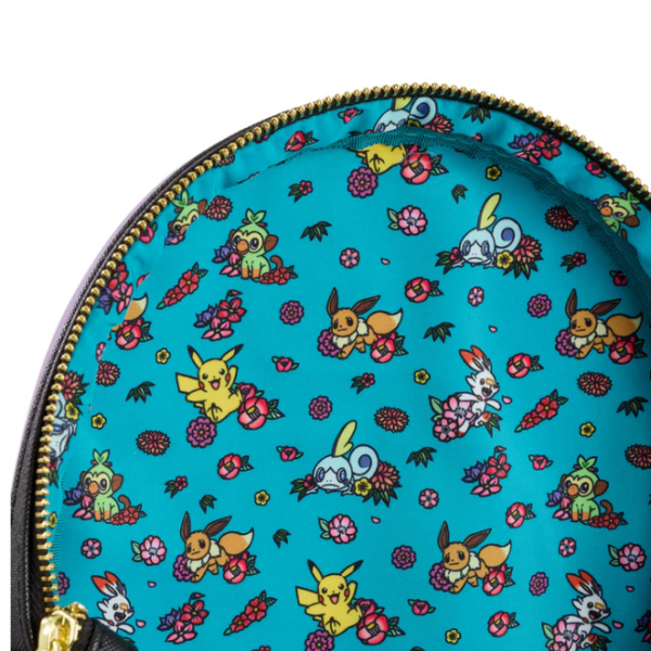 Embroidered Wagara Mini Backpack - Afbeelding 4