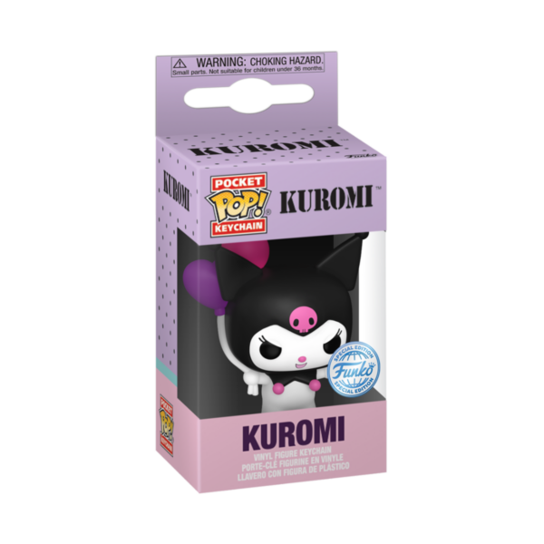 Kuromi with Balloons Keychain - Afbeelding 3