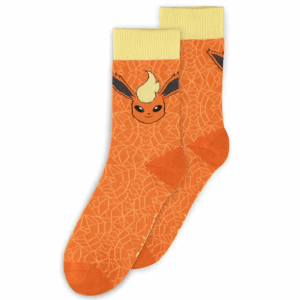 Pokémon - Eevee Evolution (VFJ) Socks (3 Pack) - Afbeelding 4
