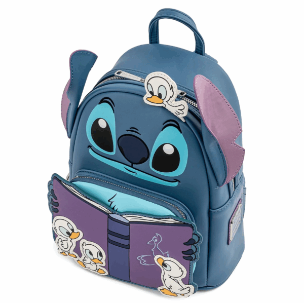 Disney Stitch Story Time Duckies Loungefly Mini Backpack - Afbeelding 2