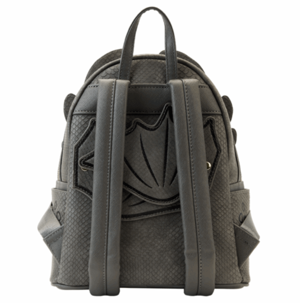 How To Train Your Dragon -Toothless Cosplay Loungefly Mini Backpack - Afbeelding 5