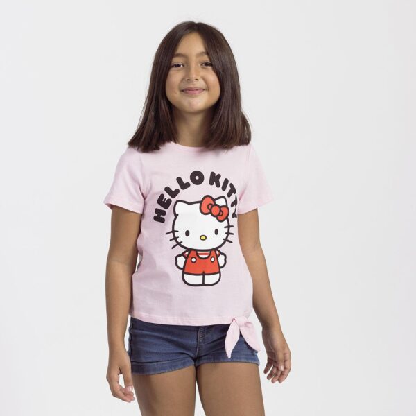Hello Kitty Kids Shirt Pink - Afbeelding 2
