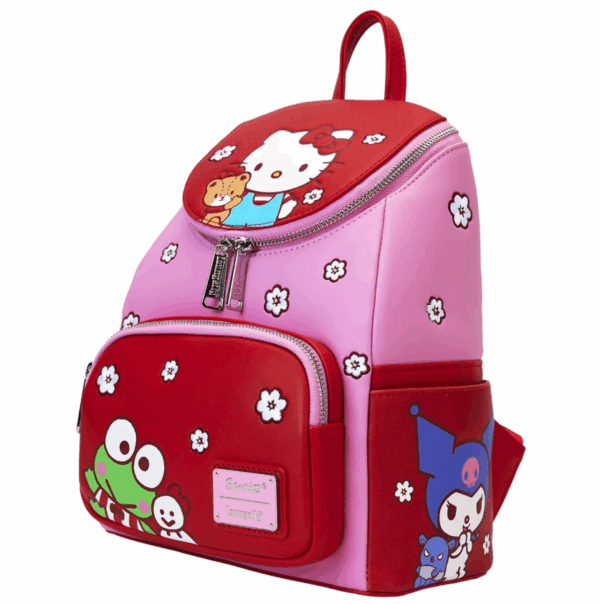 SANRIO - Hello Kitty & Friends "Color Block" - Mini Backpack LoungeFly - Afbeelding 2