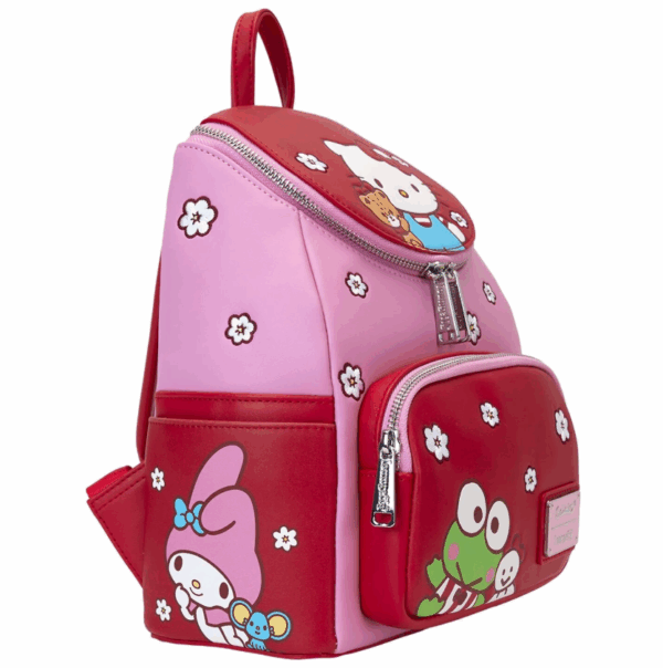 SANRIO - Hello Kitty & Friends "Color Block" - Mini Backpack LoungeFly - Afbeelding 3