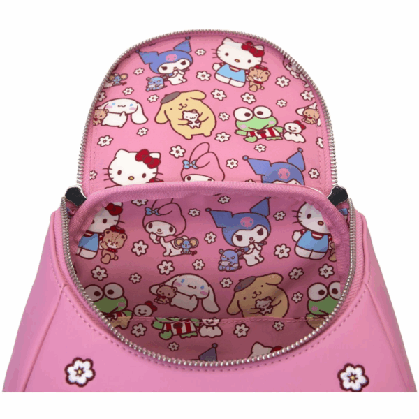 SANRIO - Hello Kitty & Friends "Color Block" - Mini Backpack LoungeFly - Afbeelding 4