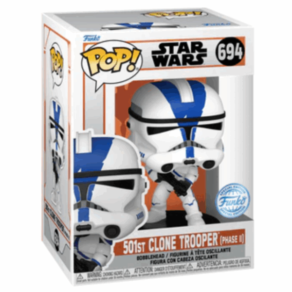 Star Wars - 501st Clone Trooper (Phase II) Exclusive - Afbeelding 2