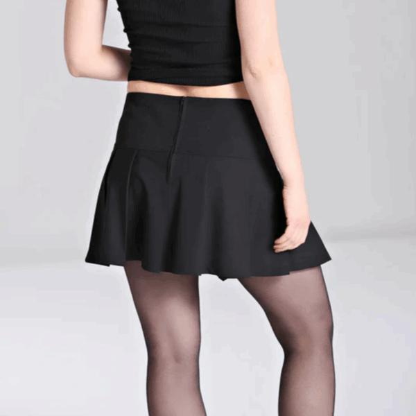 Rebellion Skirt - Black - Afbeelding 5