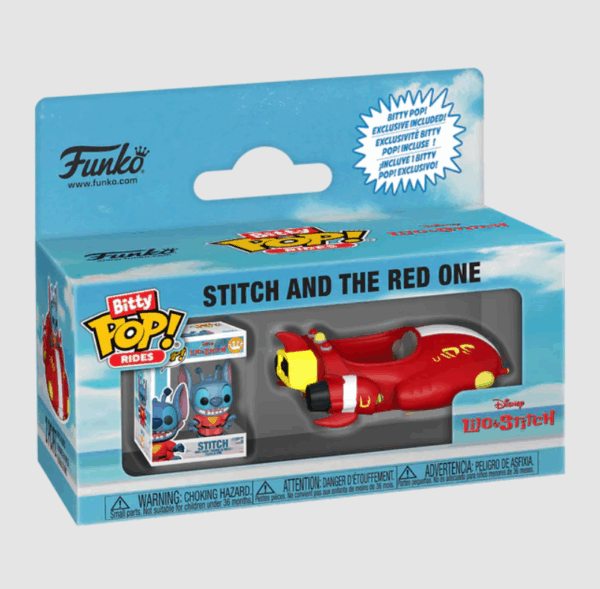 BITTY POP! RIDES STITCH AND THE RED ONE - Afbeelding 2