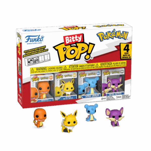 Bitty POP: Pokemon- Charmander 4PK