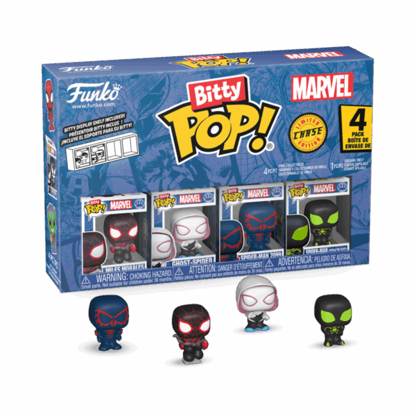 Bitty POP: Spider-Man - Miles Morales 4pk