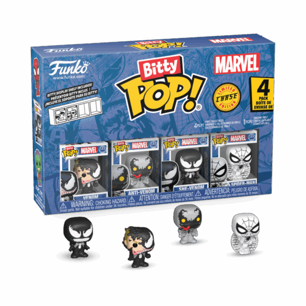 Bitty POP: Spider-Man- Venom 4pk