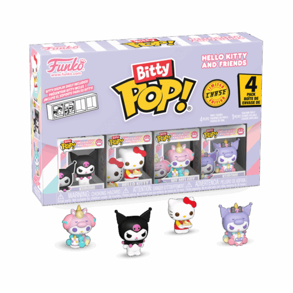 Bitty POP: Sanrio- Kuromi 4pk