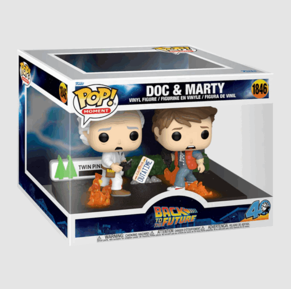 POP Moments Doc & Marty Back to the Future - Afbeelding 2