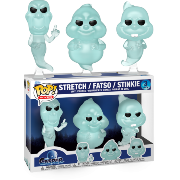 Stretch, Fatso and Stinkie - Ghostly Trio 3PK