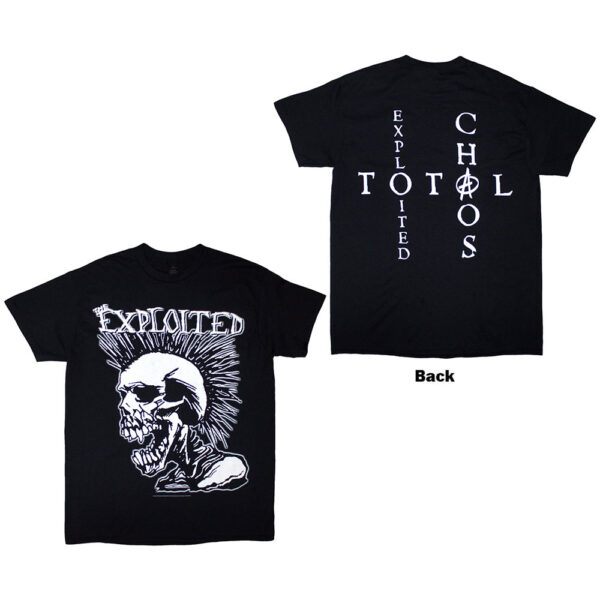 The Exploited - Mohican Skull T-Shirt