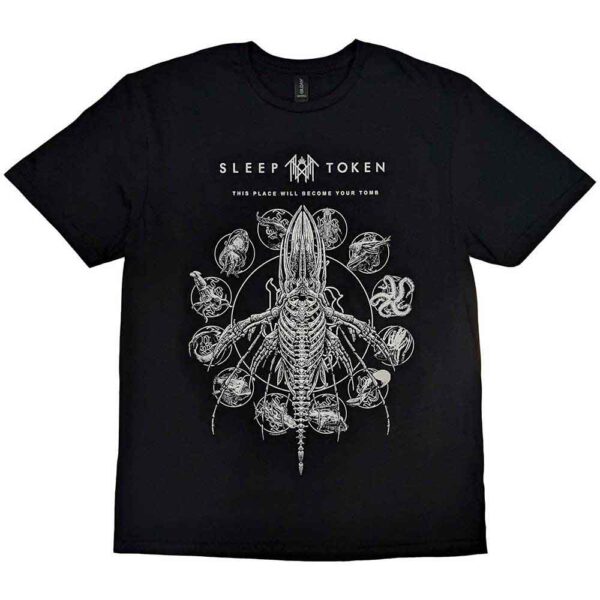Sleep Token T-Shirt - Tomb Whale (Black)