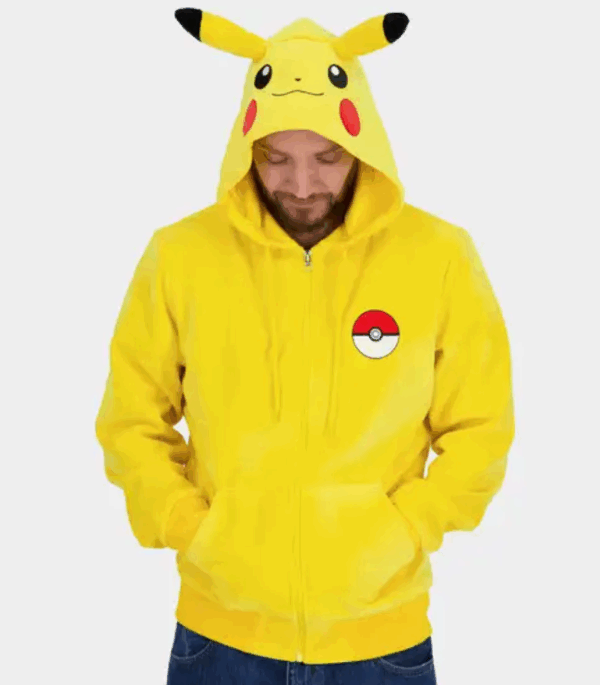 Pokémon - Pikachu Novelty Hoodie - Afbeelding 4