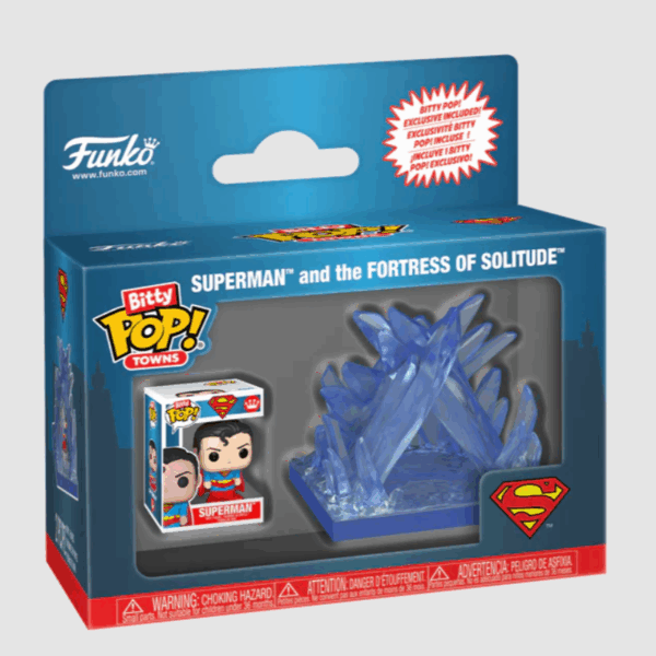 Bitty POP! Town Superman and the Fortress of Solitude - Afbeelding 2