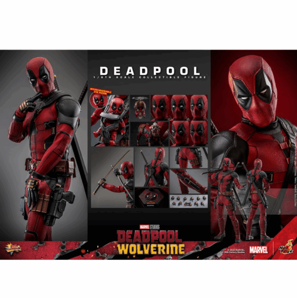 Hot Toys Deadpool & Wolverine Movie Masterpiece Action Figure 1/6 Deadpool 31cm - Afbeelding 4