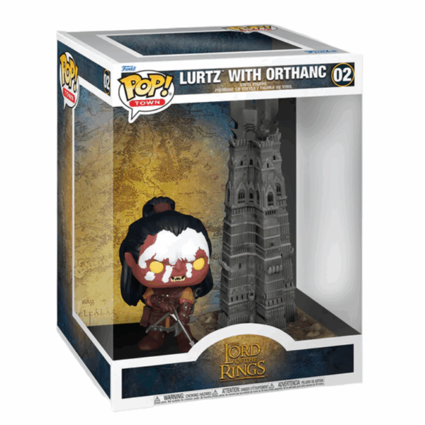 LORD OF THE RINGS - POP TOWN N° 02 - Lurtz with Orthanc - Afbeelding 2