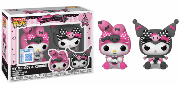 SANRIO - Pocket POP 2 Pack - Kuromi / My Melody - Afbeelding 3