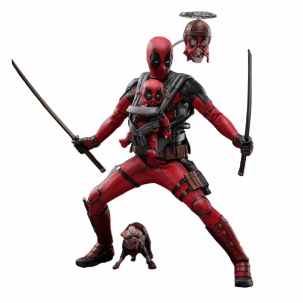 Hot Toys Deadpool & Wolverine Movie Masterpiece Action Figure 1/6 Deadpool 31cm