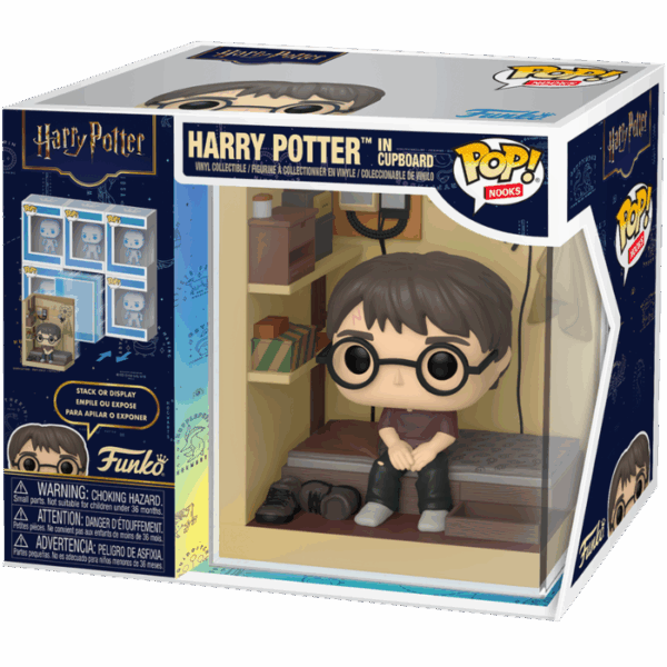 POP! Nooks Harry Potter in Cupboard - Afbeelding 3