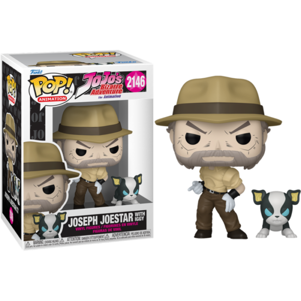 Joseph Joestar with Iggy - Jojo's bizarre adventure - Afbeelding 3