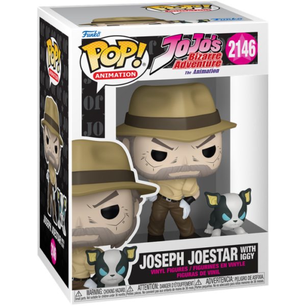 Joseph Joestar with Iggy - Jojo's bizarre adventure - Afbeelding 2