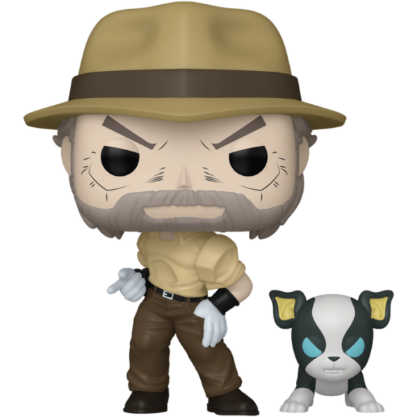 Joseph Joestar with Iggy - Jojo's bizarre adventure