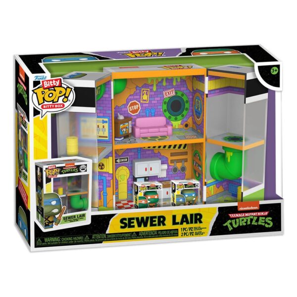 Bitty Boxes: Teenage Mutant Ninja Turtles - Sewer Lair - Afbeelding 2