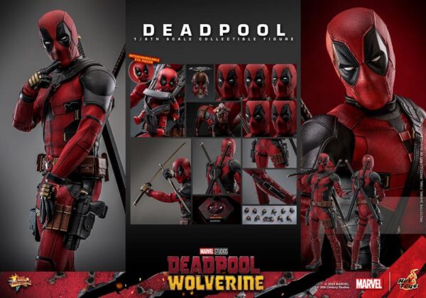 Hot Toys Deadpool & Wolverine Movie Masterpiece Action Figure 1/6 Deadpool 31cm - Afbeelding 10